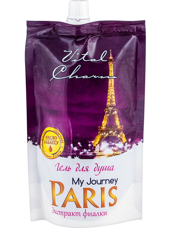 Vital Charm Shower Gel «Paris» doy-pack