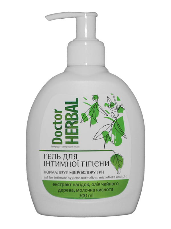 Doctor Herbal Гель для интимной гигиены «Календула и чайное дерево» 300 мл