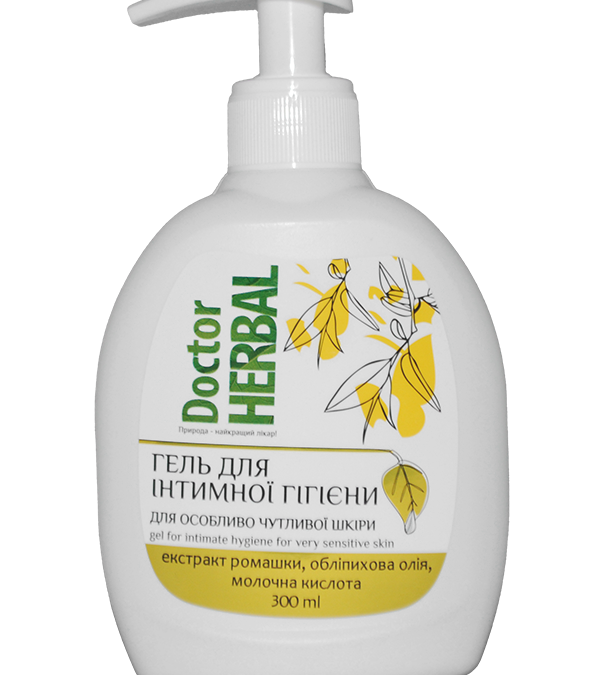 Doctor Herbal Гель для интимной гигиены «Ромашка и облепиховое масло» 300 мл