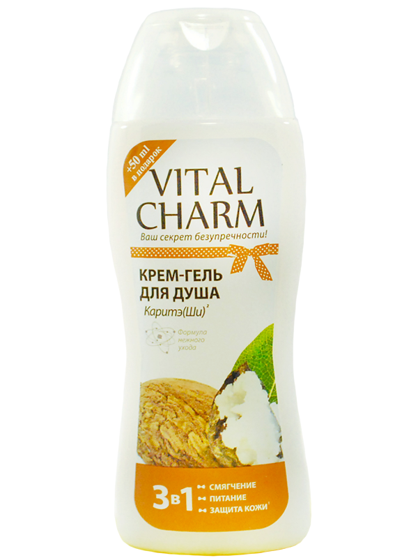 Vital Charm Cream-shower gel “Karite (shea)” 250 ml + gift 50 ml