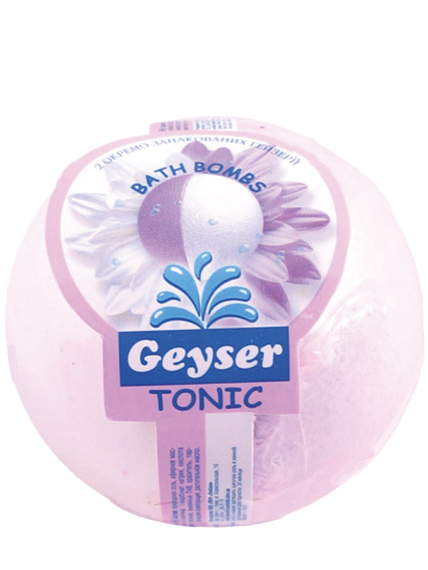 Geyser Большая двухцветная бомба для ванн Tonic 300 г
