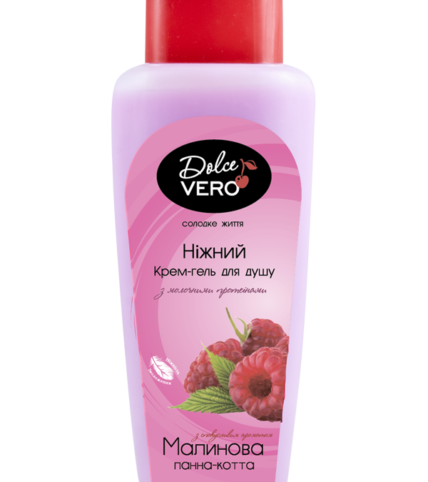Dolce Vera Cream Shower Gel “Raspberry panna cotta”