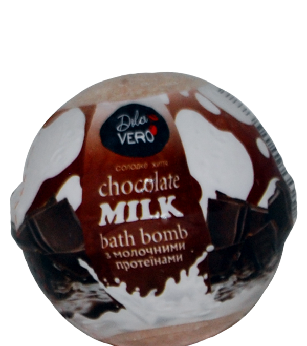 Dolce Vero Бомба для ванн «Сhocolate MILK» с молочными протеинами 75г