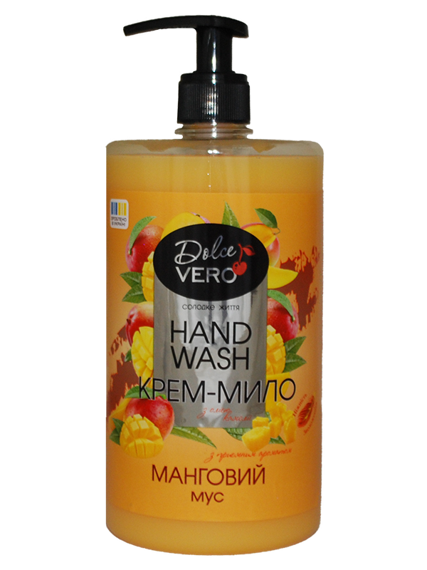 Dolce Vero Крем-мыло с ароматом «Манговый мусс» флакон 1000мл