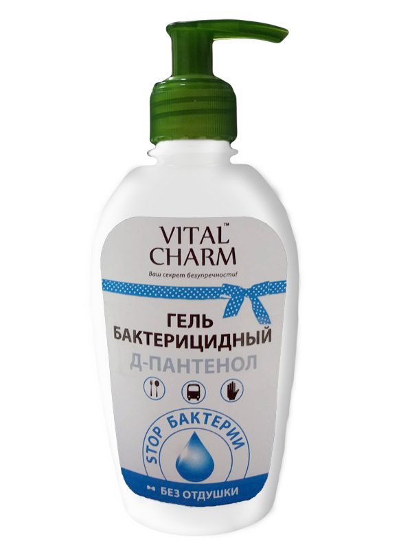 Vital Charm Bactericidal Gel D-Panthenol (dispenser) 250ml