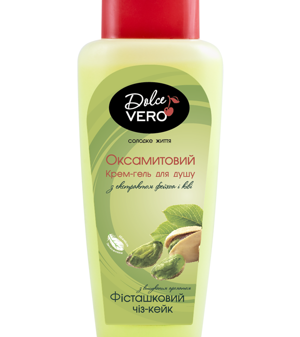 Dolce Vera Крем-гель для душа ФИСТАШКОВЫЙ ЧИЗ-КЕЙК