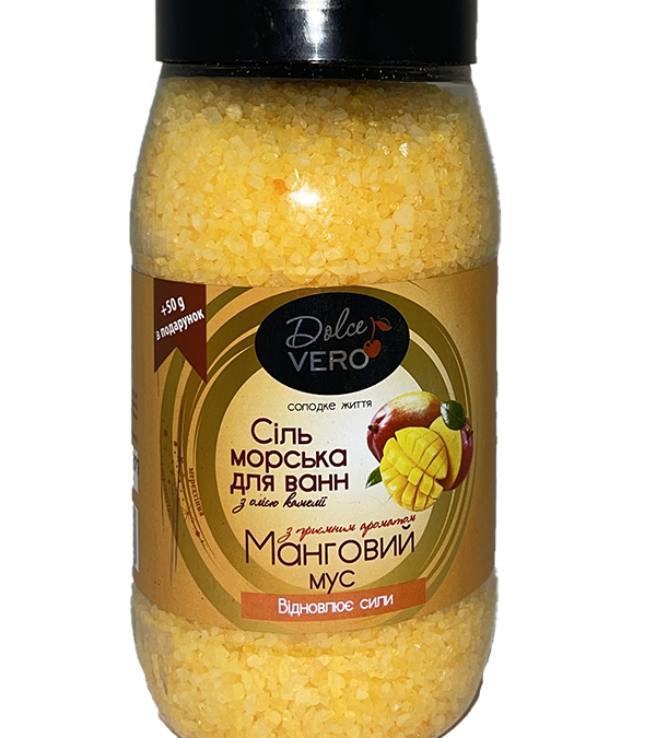 Dolce Vero Соль для ванны МАНГОВЫЙ МУСС