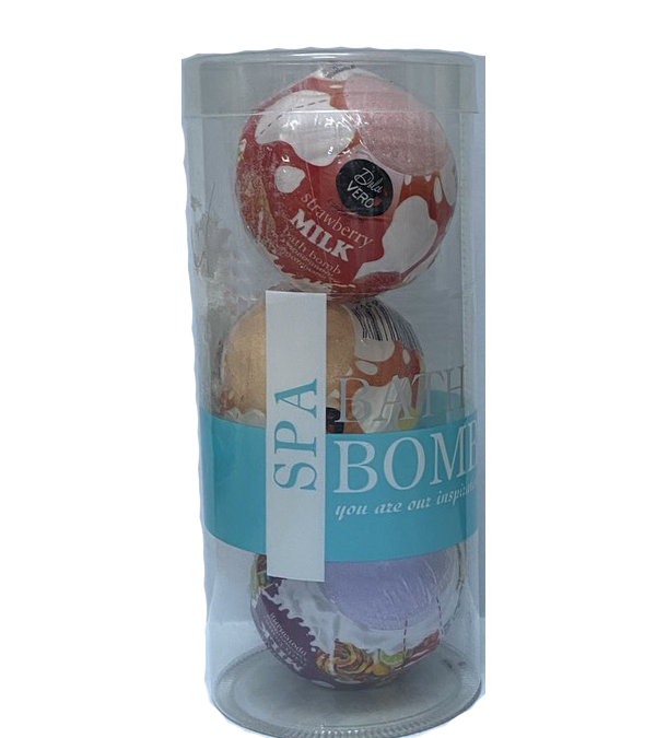 Set “MILK Bath Bombs” TM Dolce Vero